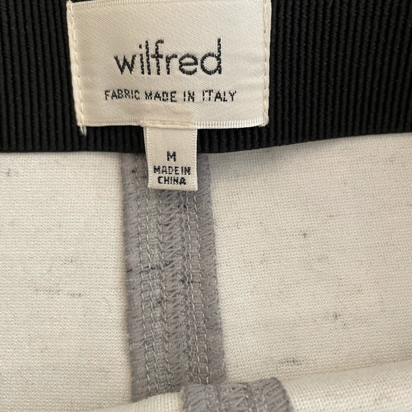Wilfred high wasted stretch pencil skirt Grey M - Picture 7 of 8